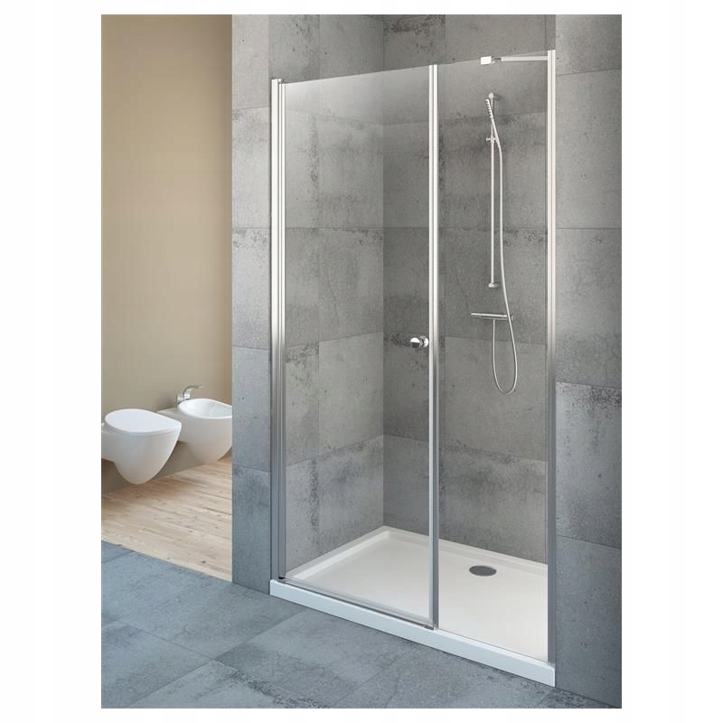 Sprchové dvere - RECESS DVERE, DVA KUSY 140 CM ĽAVÁ RÁDIOVKA EOS