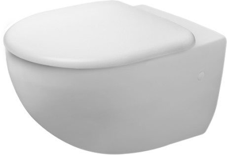 WC MISA - DURAVIT ARCHITEC miska bezranu 57 cm + doska s bal
