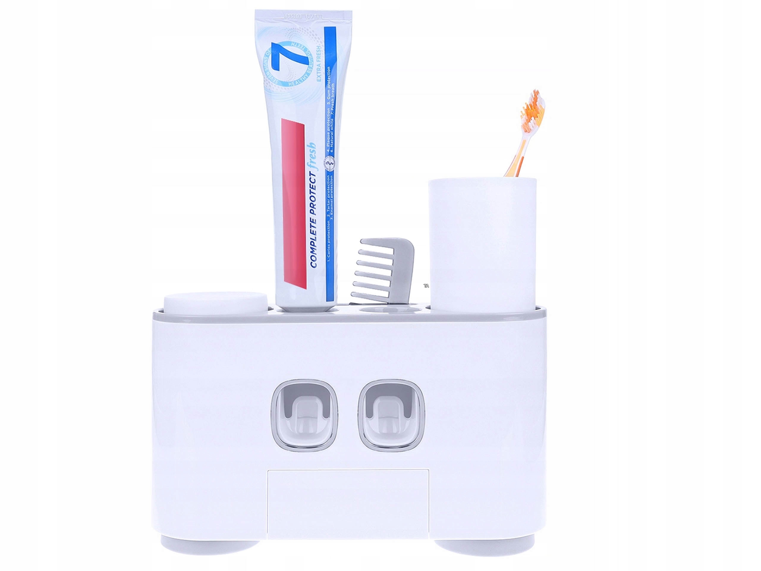 Kupelňový set doplnkov - PASTE DISPERSER 4 CUPS DRŽIAK KEFY X5