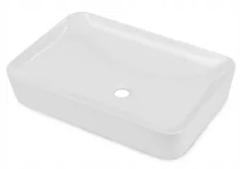 Umývadlo - Deante CDS 6U6S WASHBASIN TESS BIELA UMIESTNENÁ NA BL