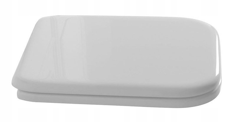 WC doska - Sedadlo WC Soft Close, polyester biela / hnedá WALDORF