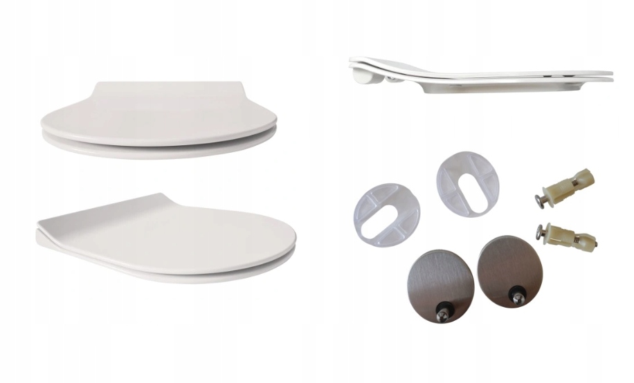 WC doska - WC sedadlo pre Roca Circle, vzdialenosť medzi pántmi až 24 cm