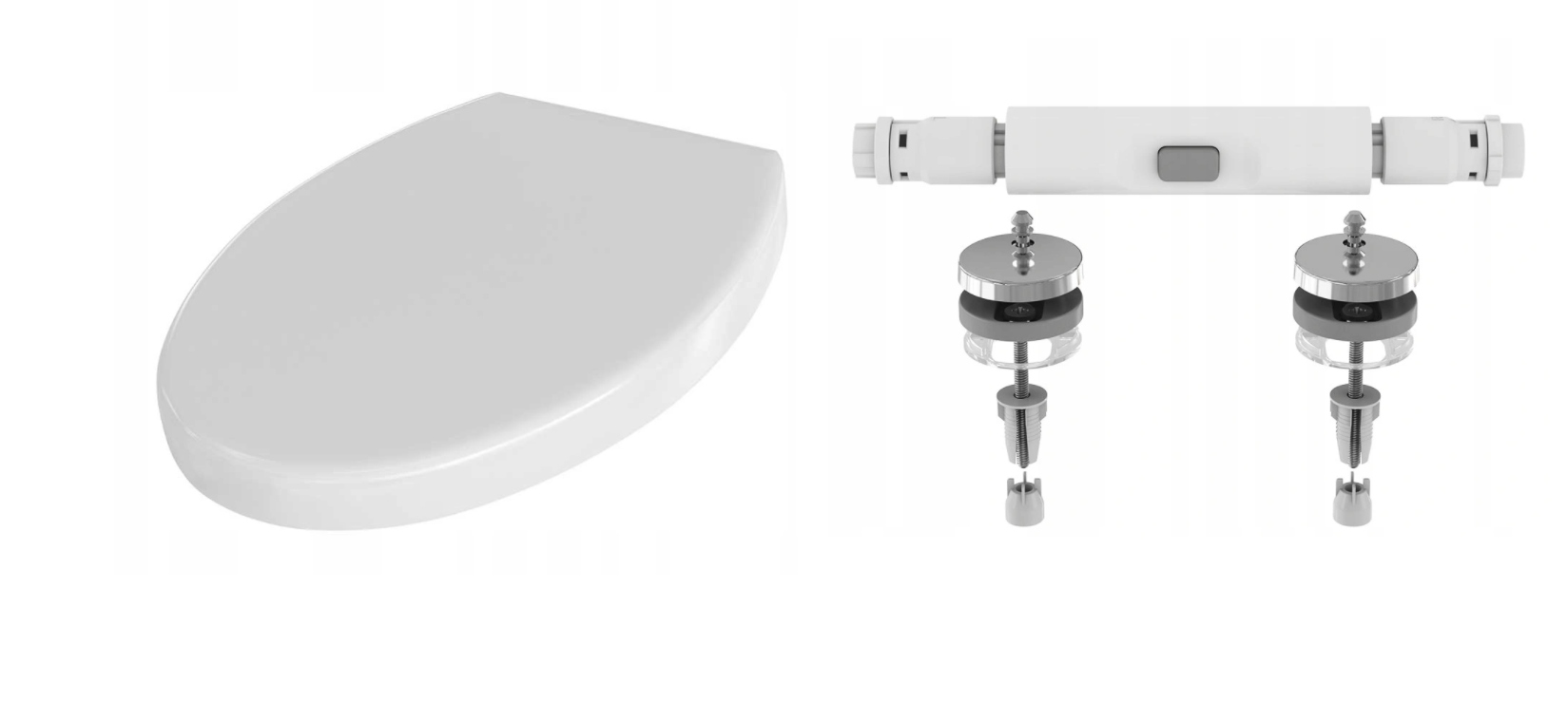 WC doska - Pomaly zatváracie sedadlo Roca Cersanit Koł