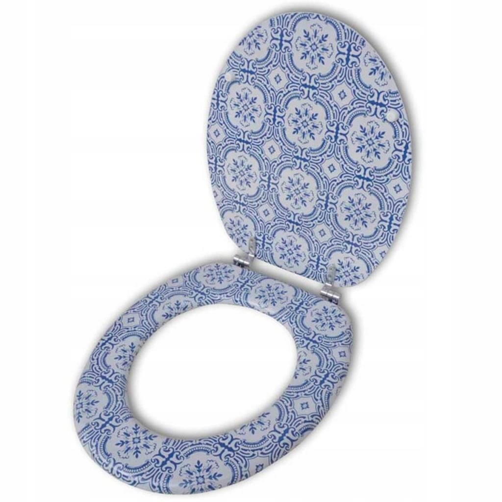 WC doska - WC sedátko, porcelánový vzor