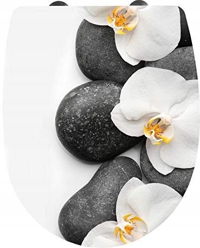 WC doska - WC sedátko Cornat "Orchidee" 45x36,4