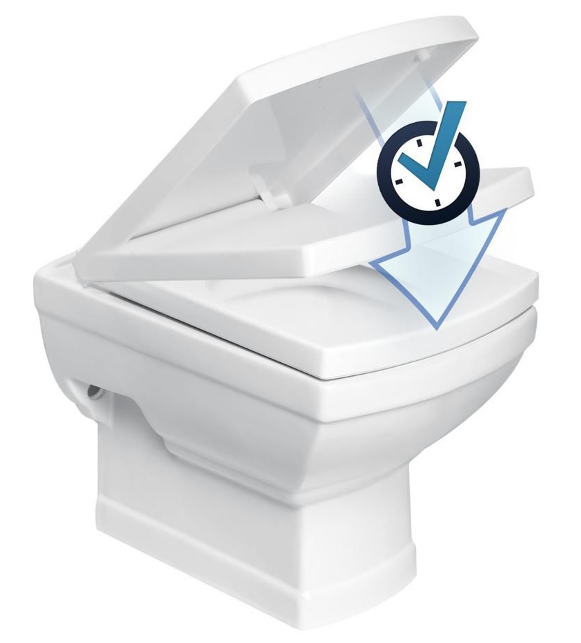 WC doska - Kleopatra pomaly zatváracie WC sedadlo Duroplast