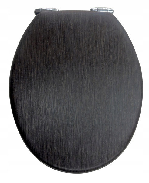 WC doska - WC sedátko, jemné zatváranie, MDF Wenge