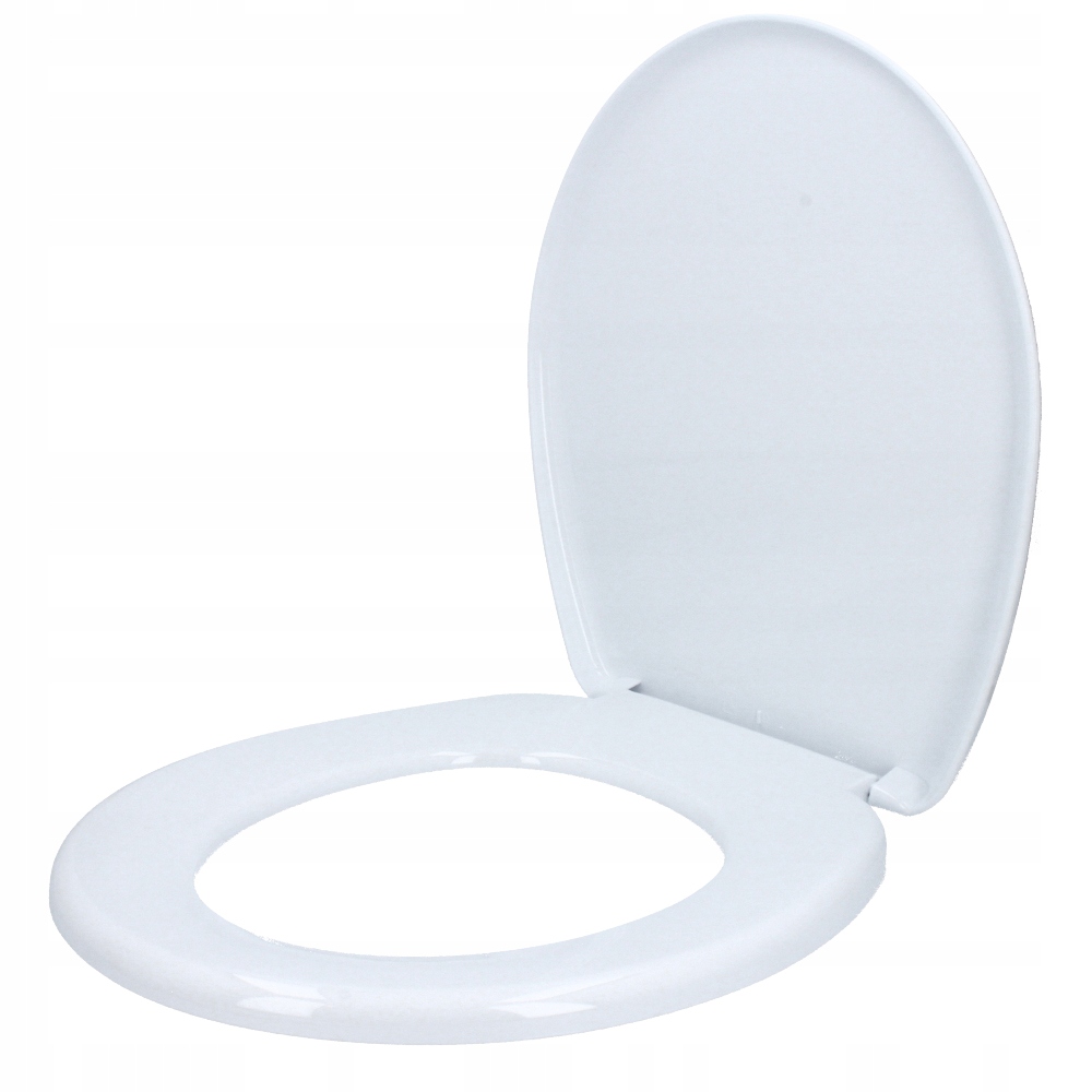 WC doska - Doska INTERSANO pre pomalé zatváranie, biela kompaktná