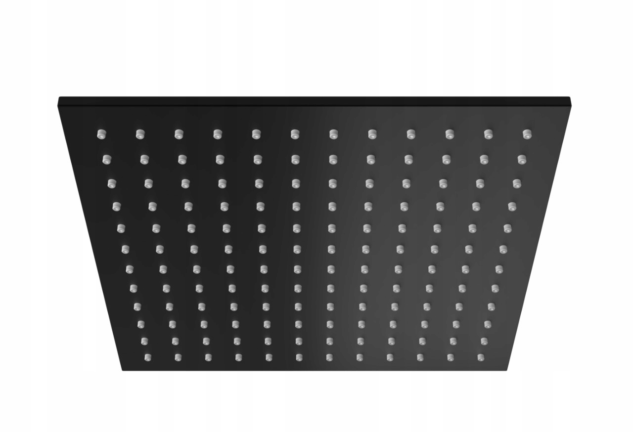Sprchový panel - Dažďová sprchová hlavica Q25EB-25cm ČIERNA KOHLMAN