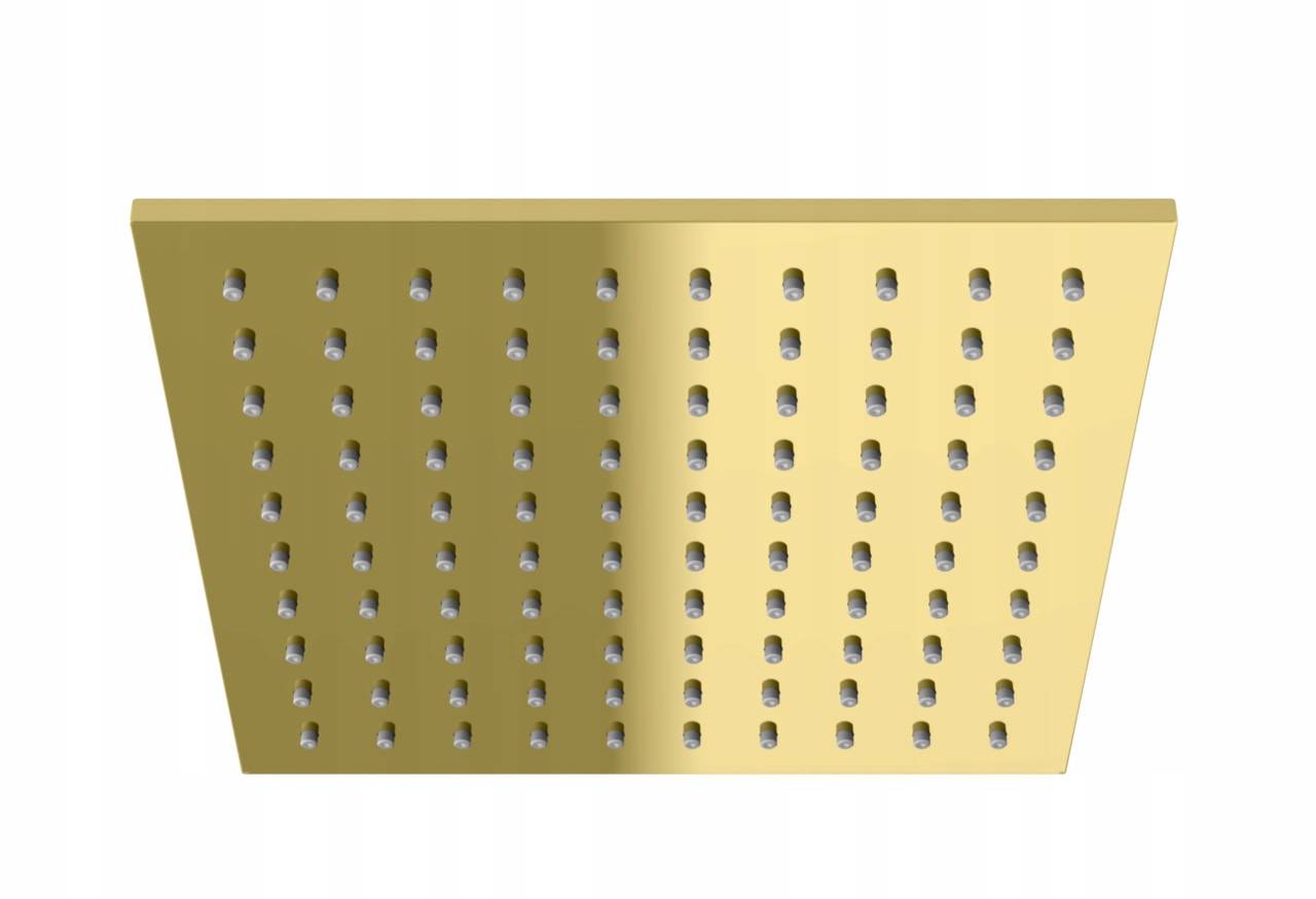 Sprchový panel - Dažďová hlavica Q25EGD-25cm GOLD KOHLMAN
