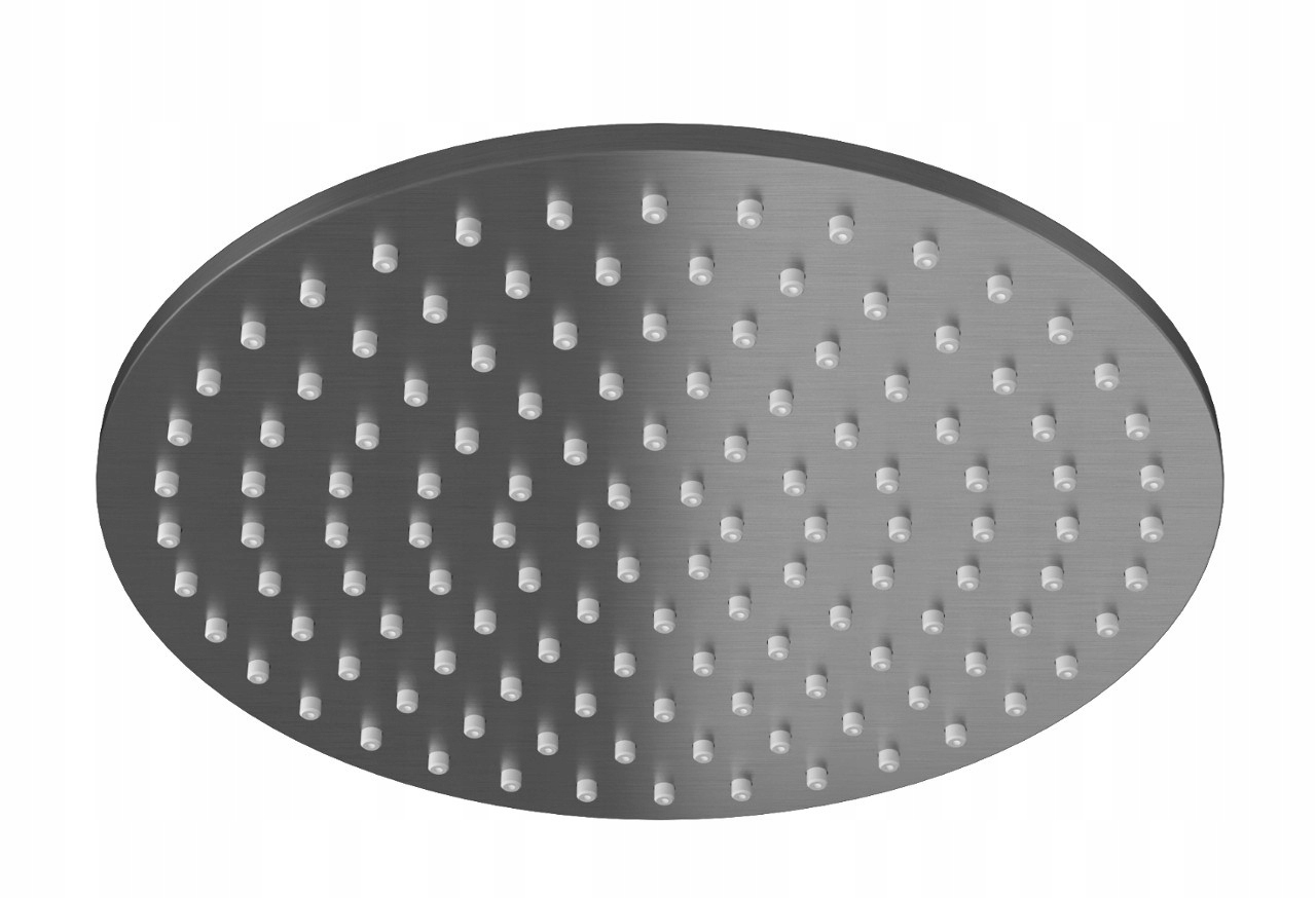 Sprchový panel - Dažďová sprchová hlavica R25EG-25cm sivá KOHLMAN