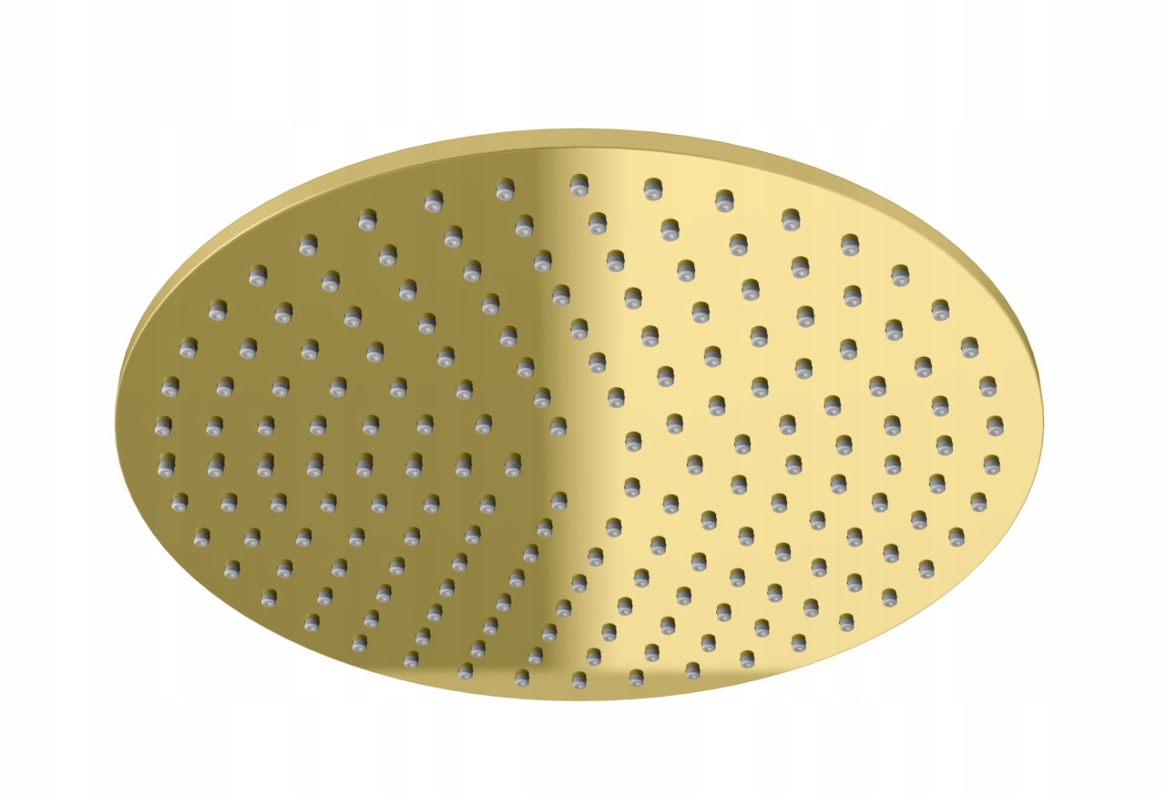 Sprchový panel - Dažďová sprchová hlavica R25EGD-25cm GOLD KOHLMAN