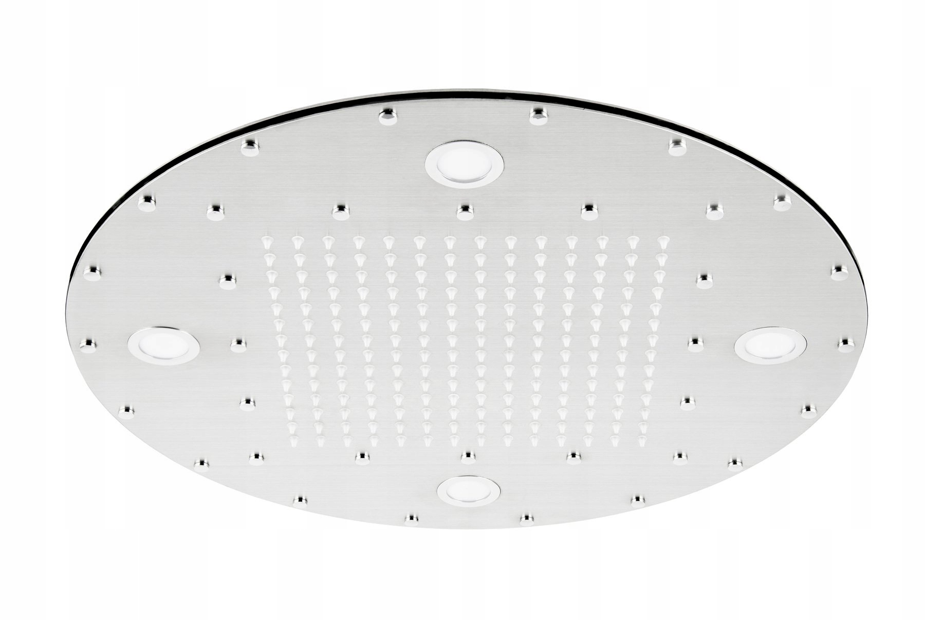 Sprchový panel -  Okrúhla sprchová hlavica Corsan Led, 40 cm