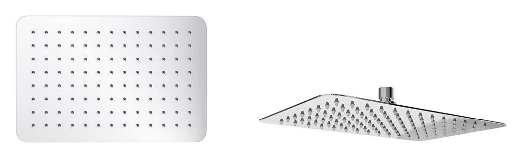 Sprchový panel - Obdĺžniková sprchová hlavica 30x20 EXCELLENT Soft Slim