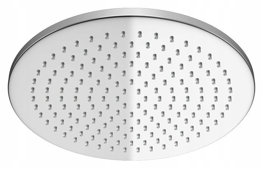 Sprchový panel - 1-funkčná okrúhla sprchová hlavica, 25 cm