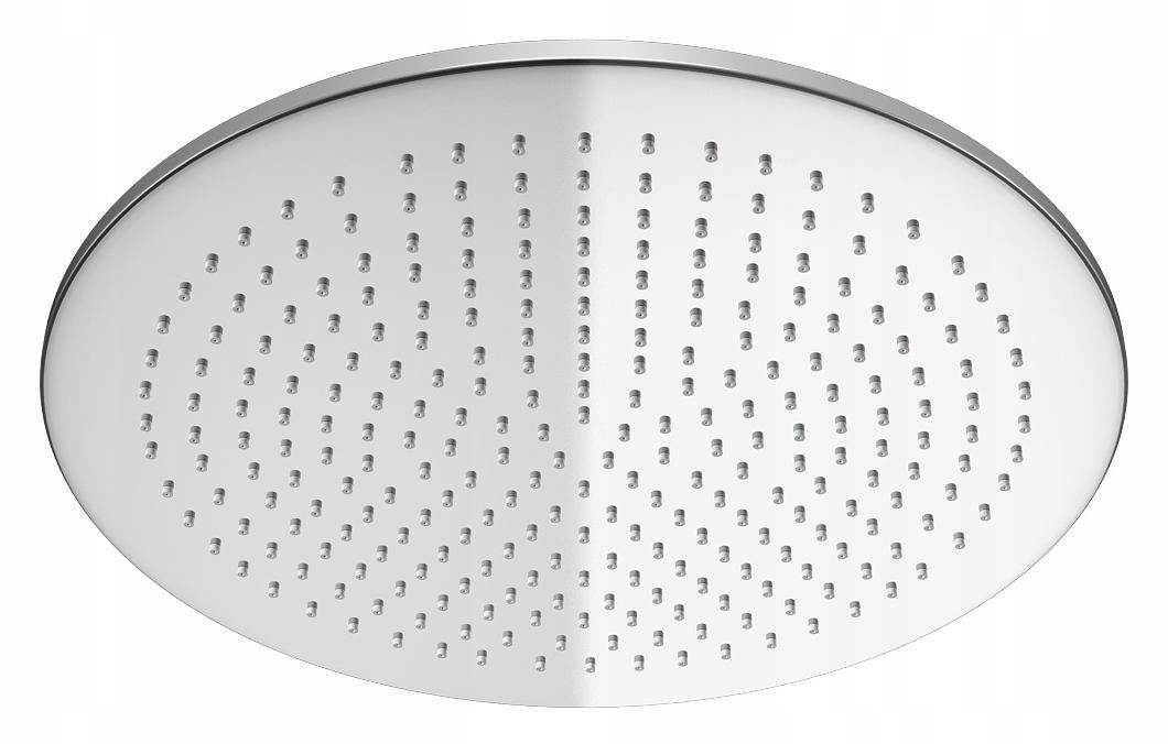 Sprchový panel - 1-funkčná okrúhla sprchová hlavica, 35 cm