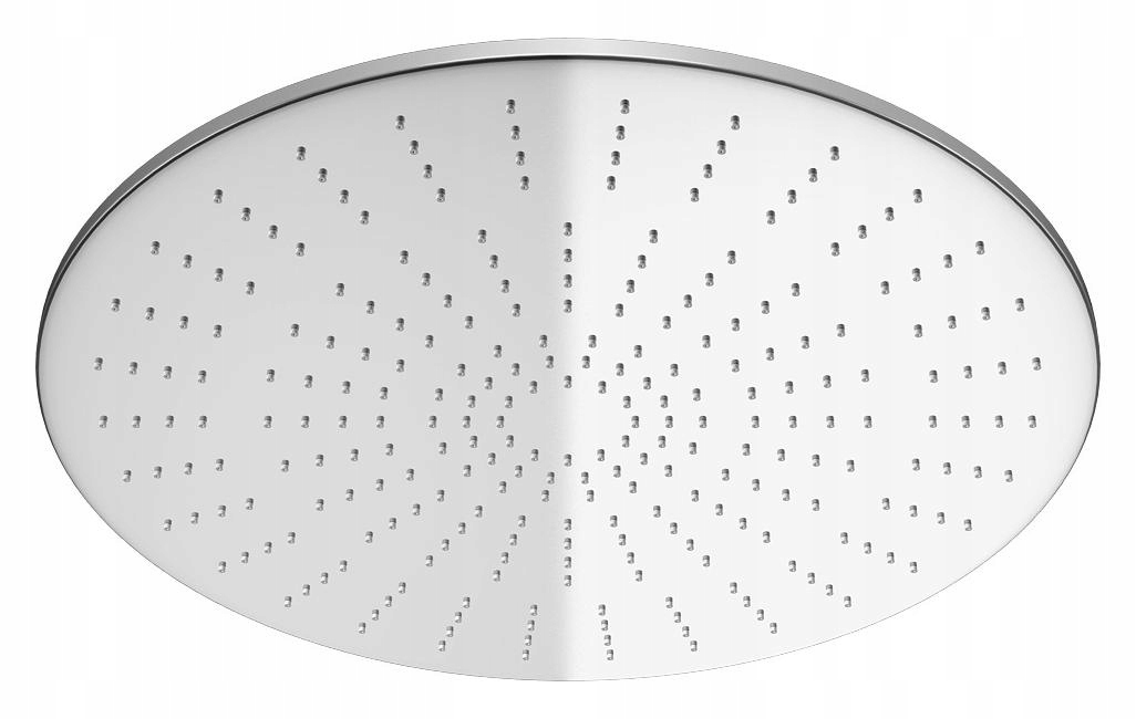 Sprchový panel - 1-funkčná okrúhla sprchová hlavica, 50 cm