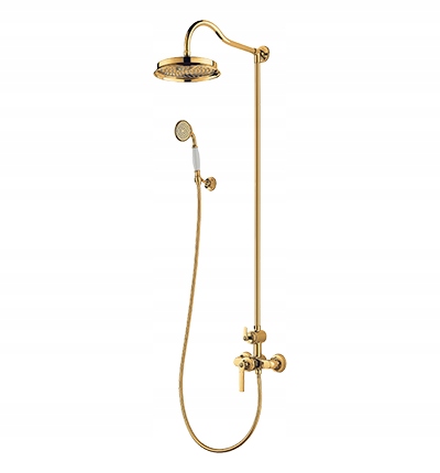 Vaňová batéria - Dažďová sprchová sada 120 cm zlatá, ARMANCE