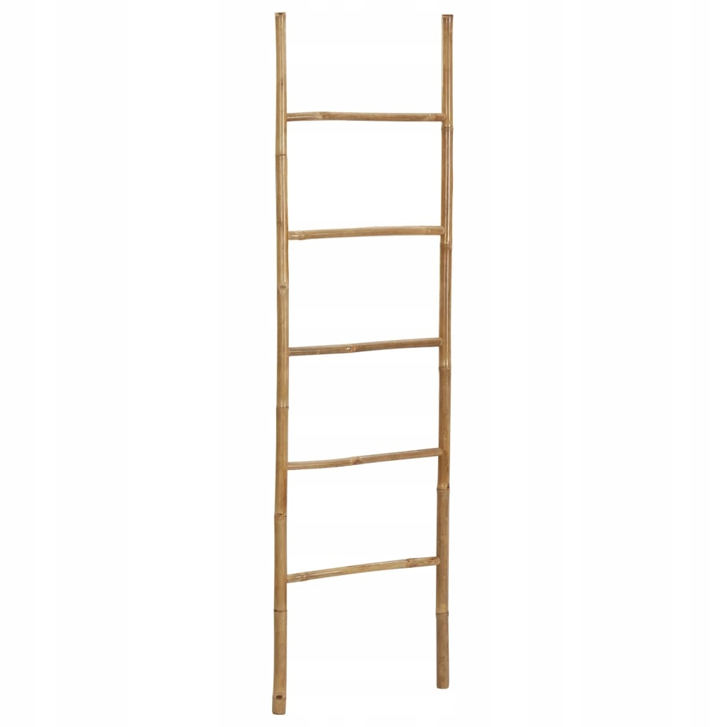Vešiak - Rebrík na uteráky, 5 priečok, 170 cm, bambus
