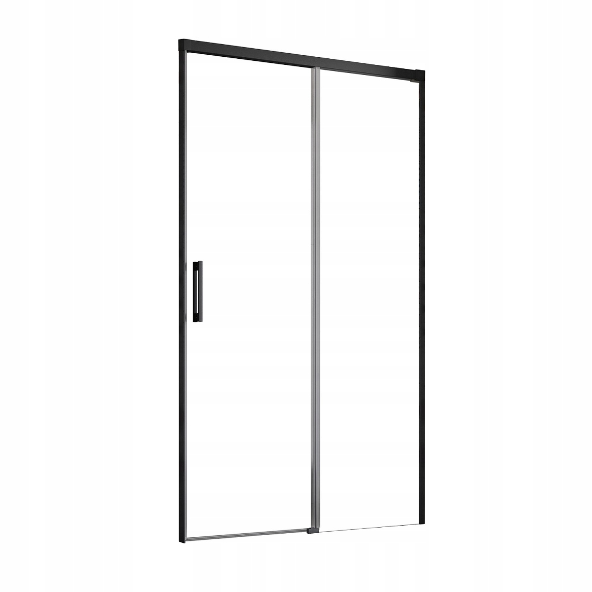 Sprchové dvere - Idea Black DWJ 160x200,5 čierne dvere RADAWAY