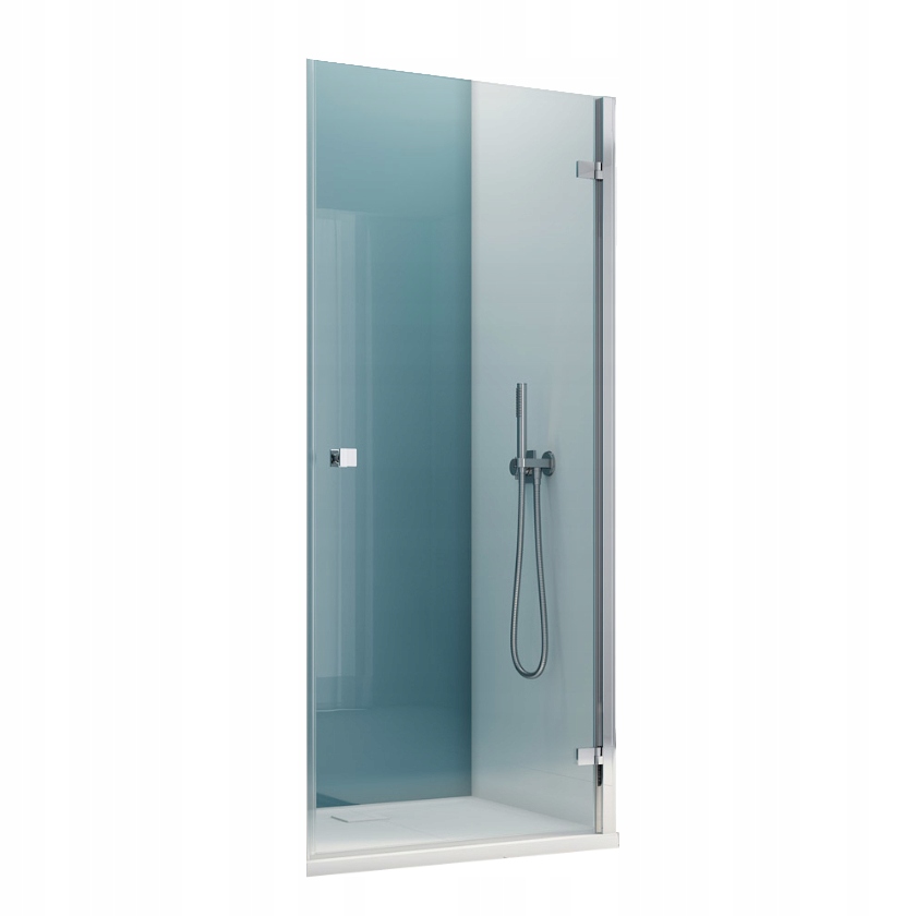Sprchové dvere - Jednodielne pravé dvere ANNEA 100 cm strieborné