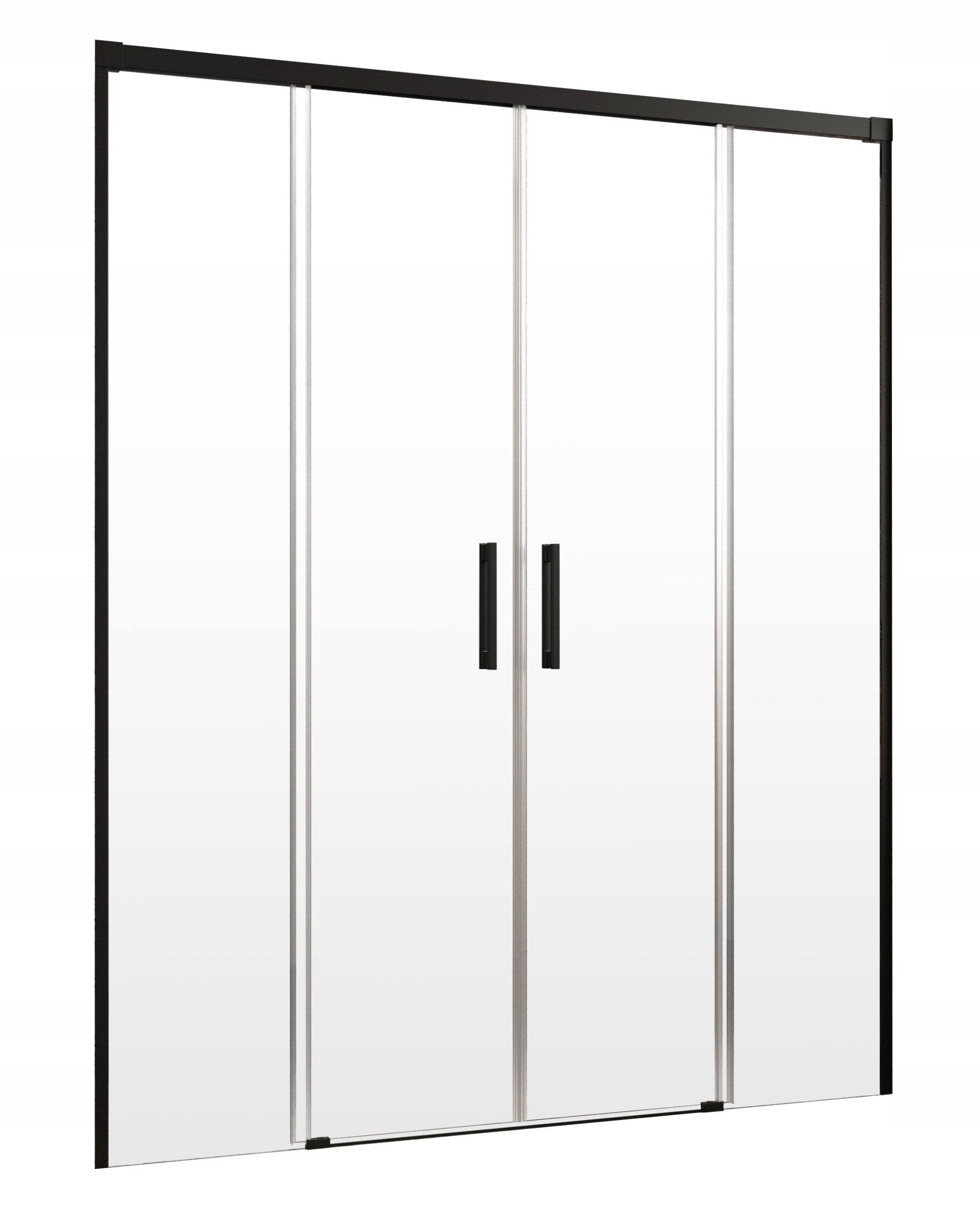 Sprchové dvere - Idea Black DWD sprchové dvere RADAWAY 140x200,5