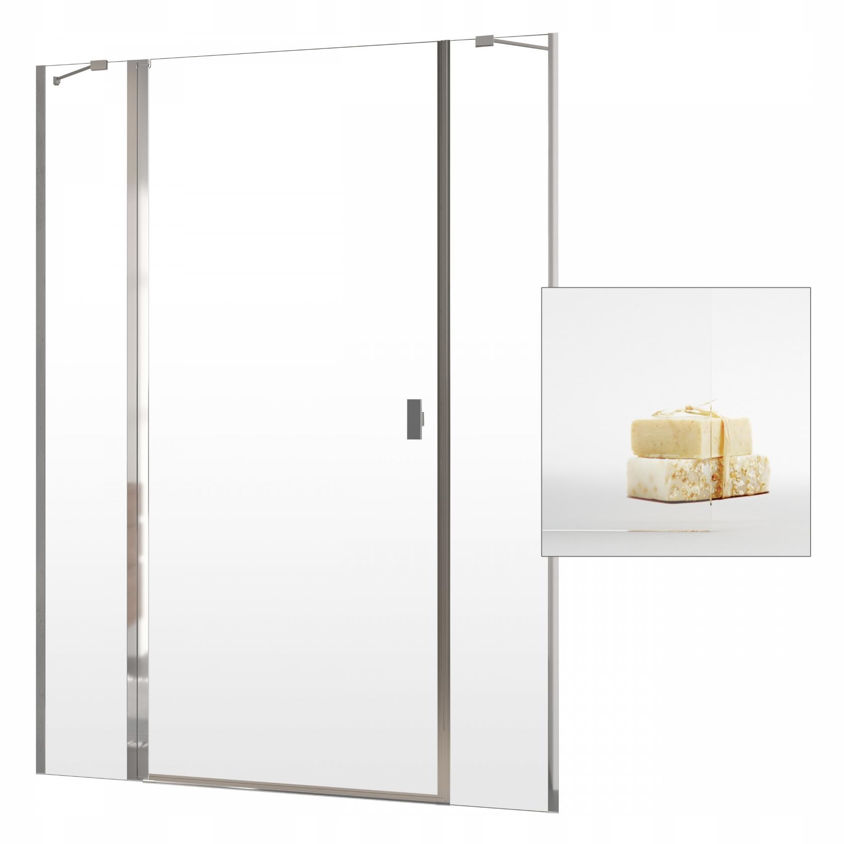 Sprchové dvere - Sprchové dvere Nes DWJS 140 L, sklo UltraClear