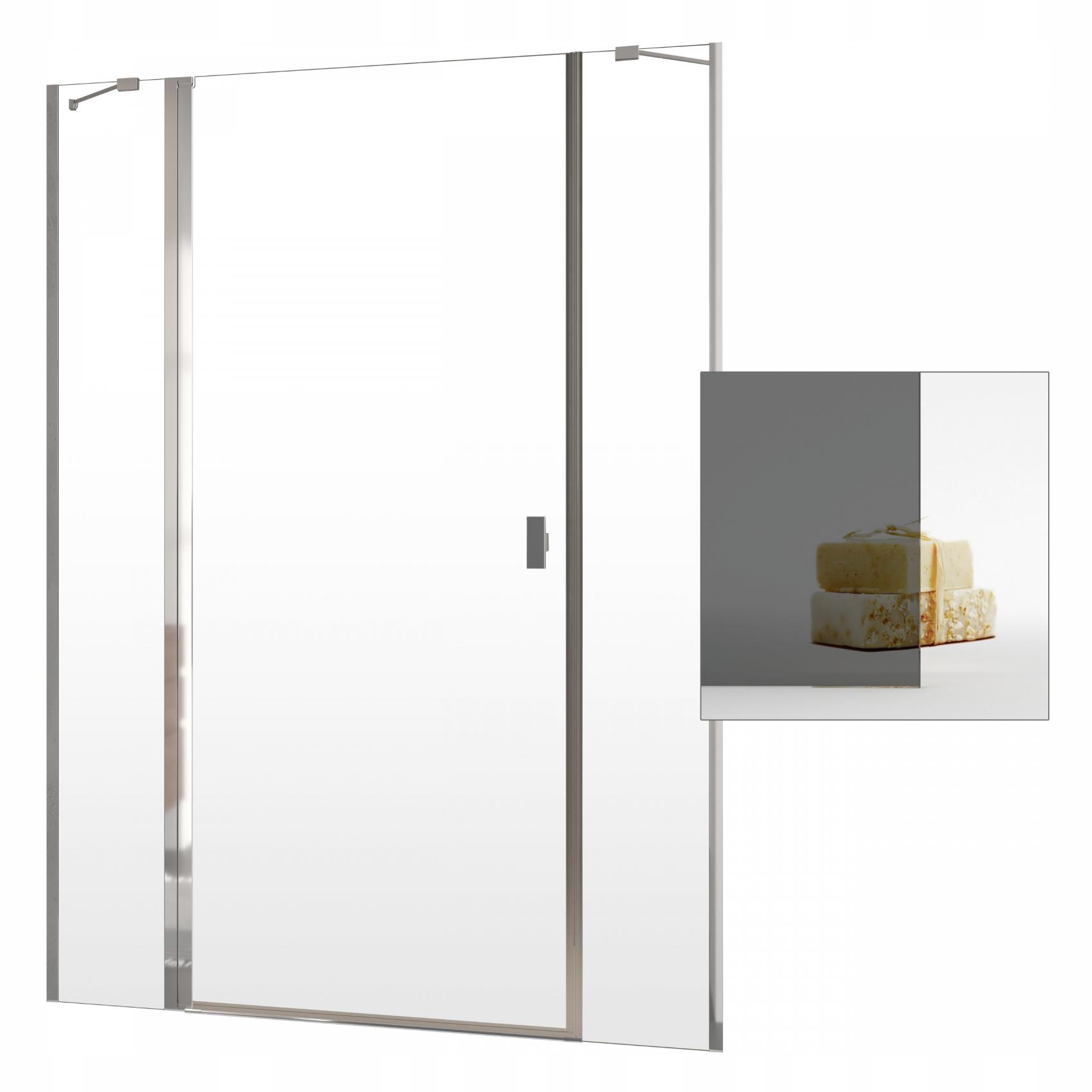 Sprchové dvere - Sprchové dvere do výklenku Nes DWJS 120 L grafit