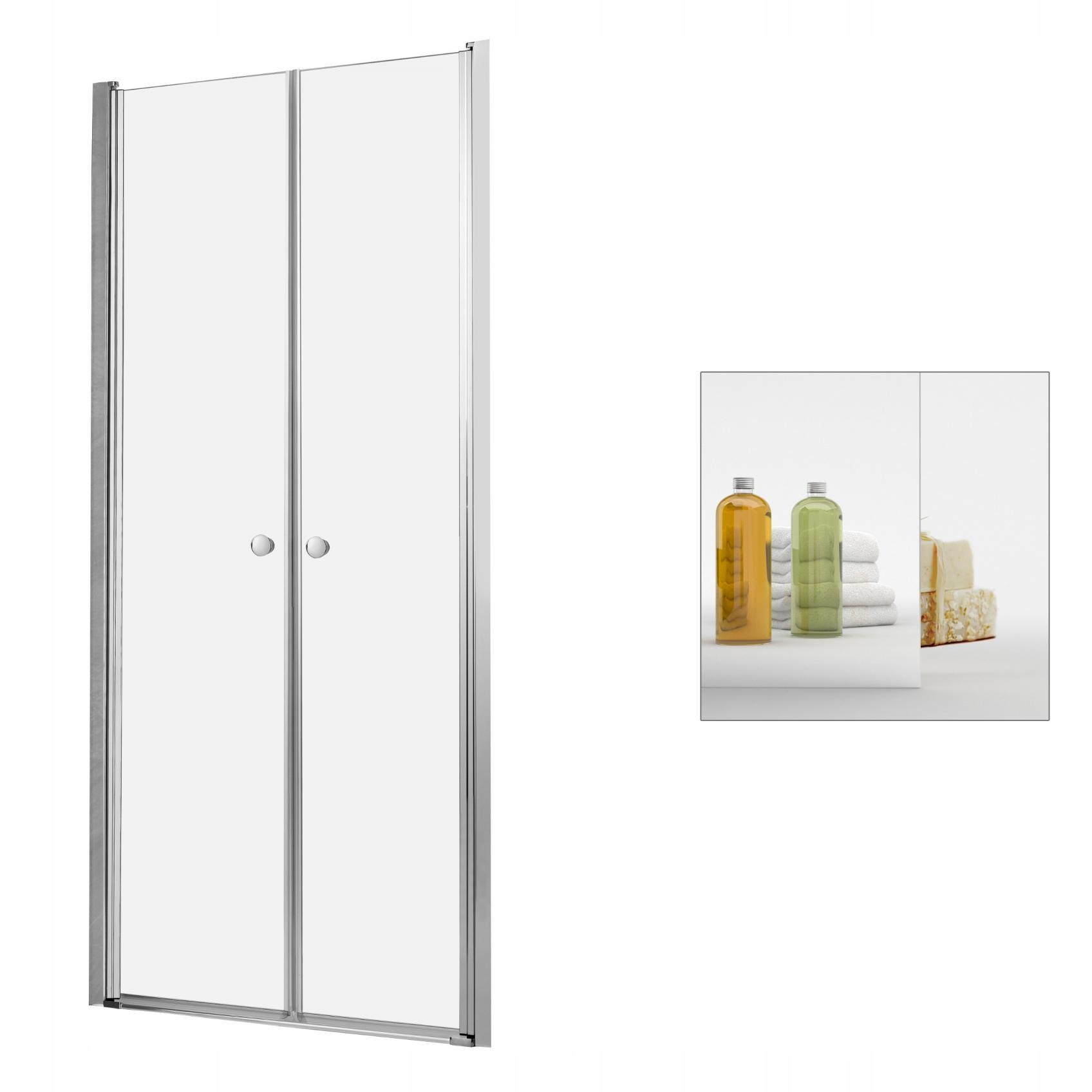 Sprchové dvere - Sprchové dvere so zrkadlom Eos DWD 120