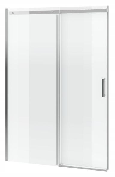 Sprchové dvere - Posuvné sprchové dvere do výklenku, chróm, 130 cm