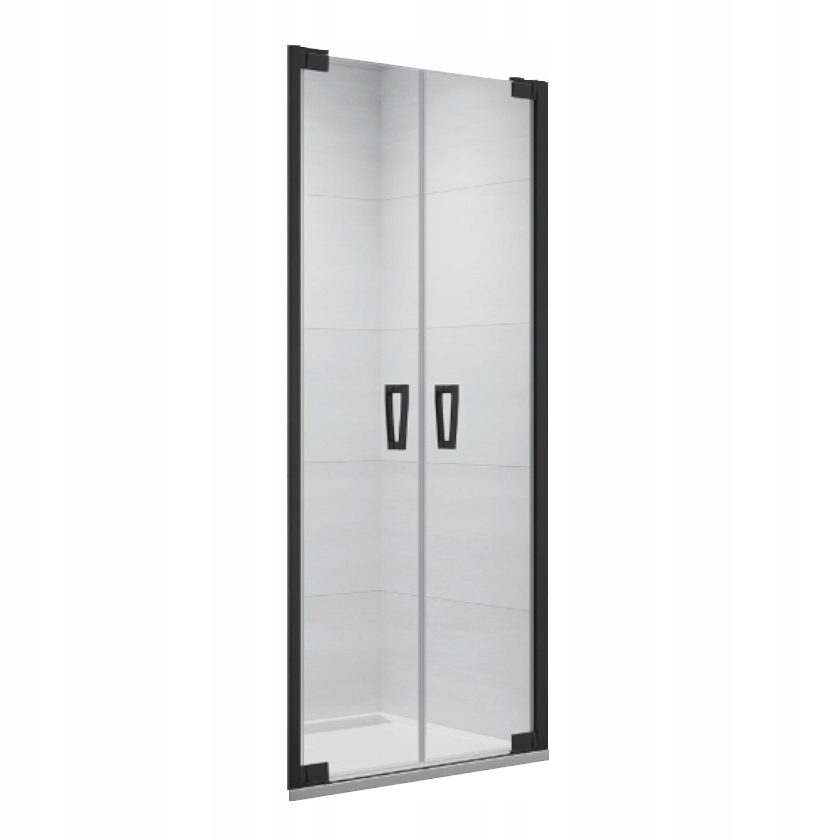 Sprchové dvere - Dvojdielne otočné dvere CADURA 80 cm