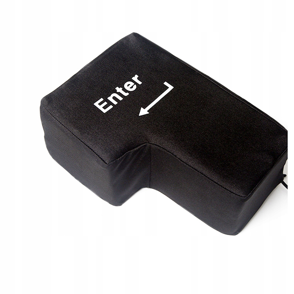 WC tlačidlo - Veľký vankúš Enter Key Throw s USB Bi