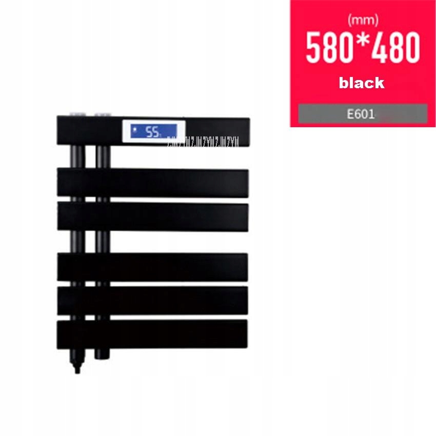 Polička do kúpelne - [E601 čierna / 220v] E601 / e701 / h601 / h801 /
