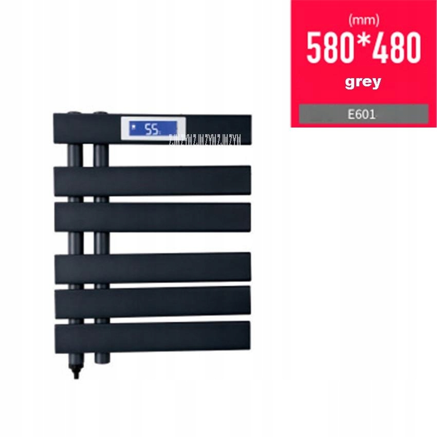 Polička do kúpelne - [E601 sivá / 220 V] E601 / e701 / h601 / h801 /