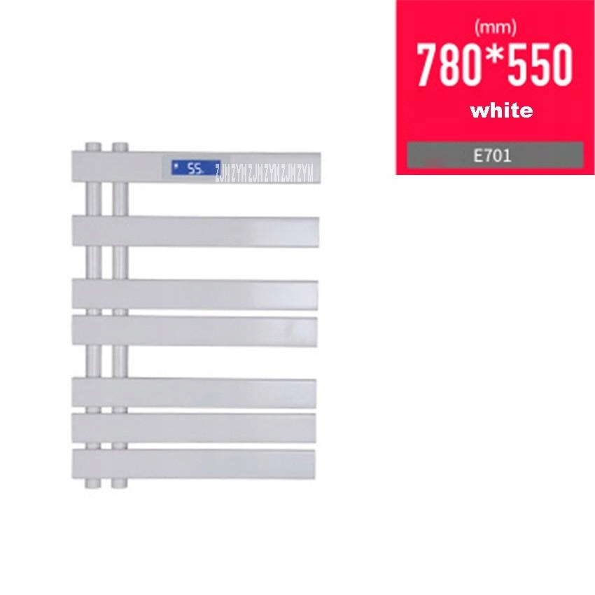 Polička do kúpelne - [E701 Biela / 220 V] E601 / e701 / h601 / h801 /