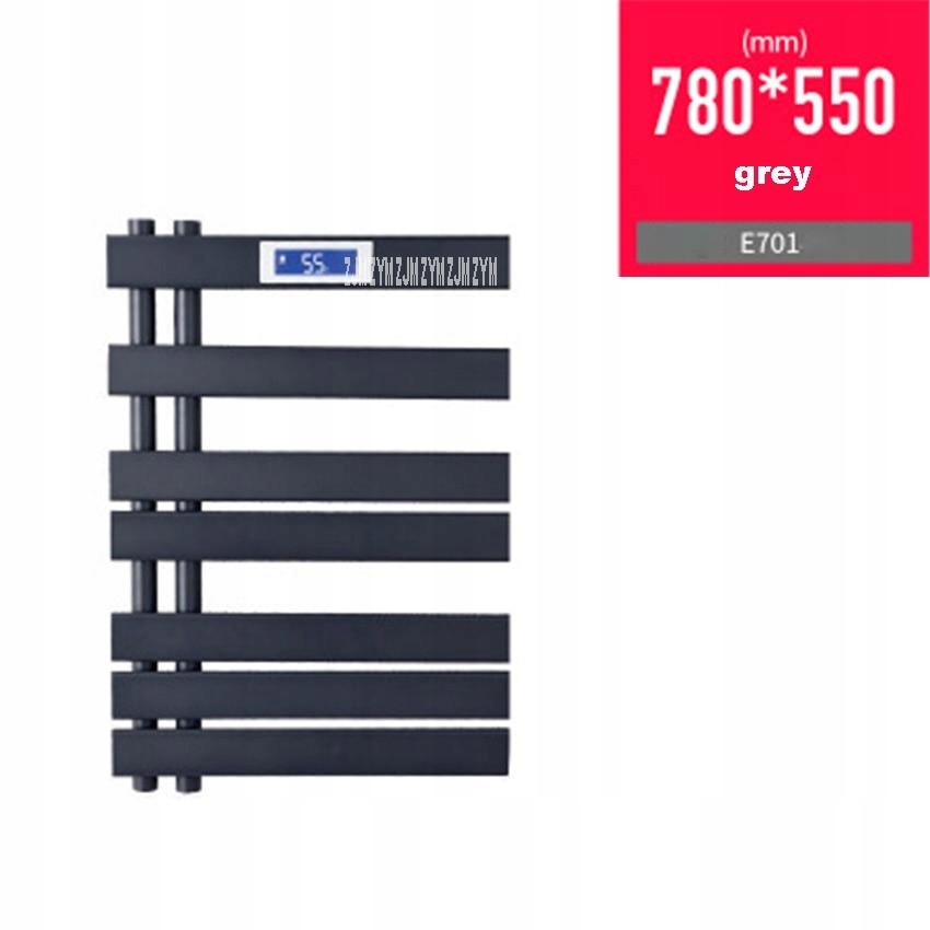 Polička do kúpelne - [E701 sivá / 220 V] E601 / e701 / h601 / h801 /