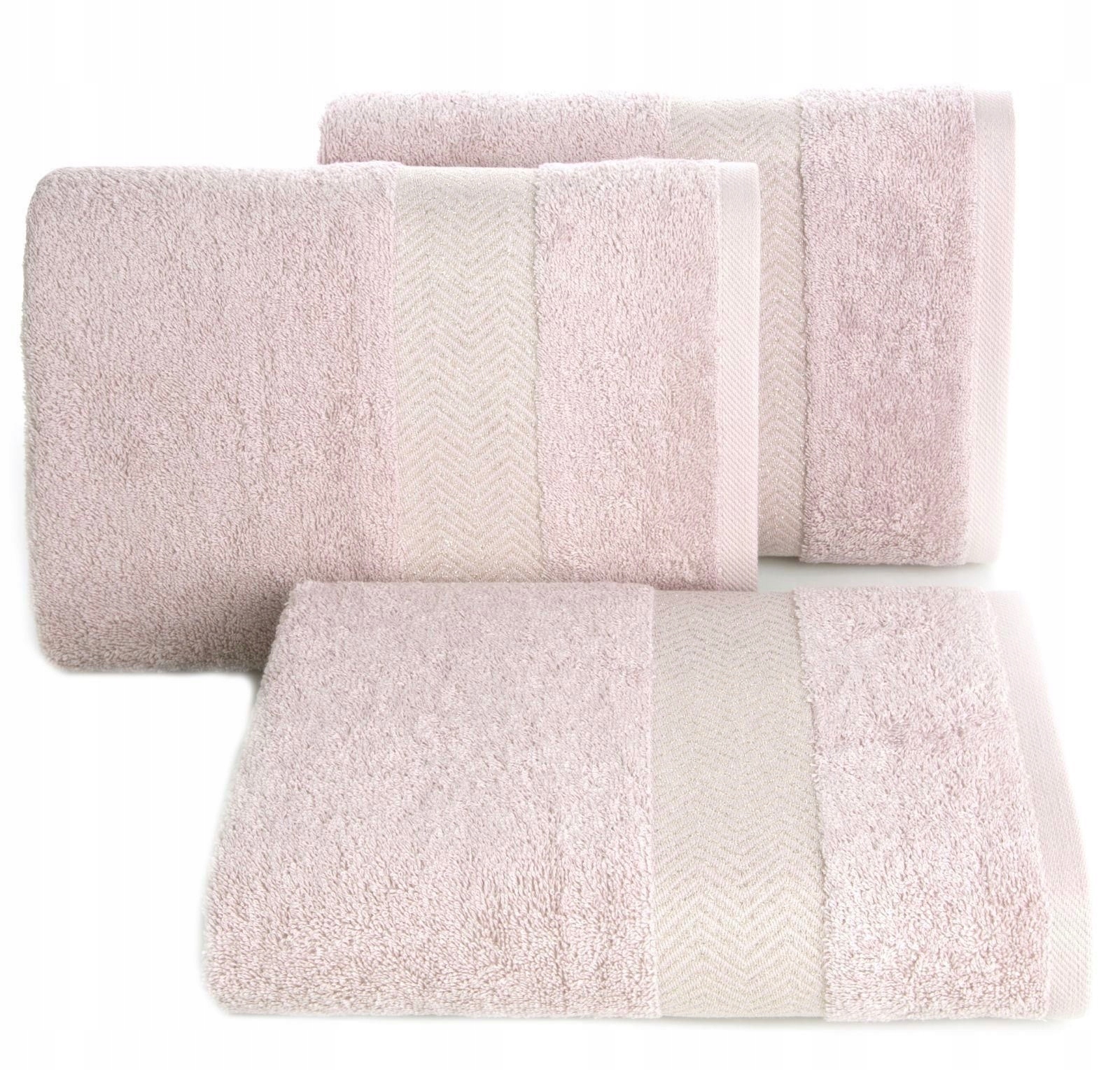 Kupelňový set doplnkov - Uterák Eurofirany Igor 05 70X140X3 500 prášok