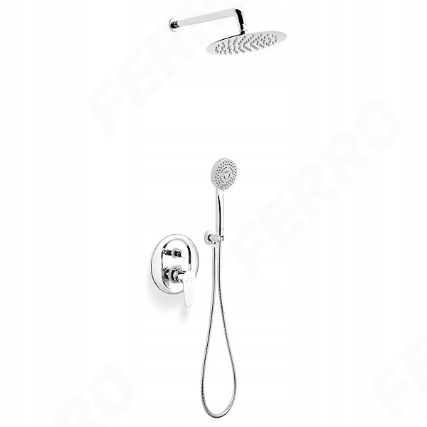 Sprchová batéria - FERRO ALGEO FLUSH SPRCHOVÁ SADA BAG7P-SET1-S