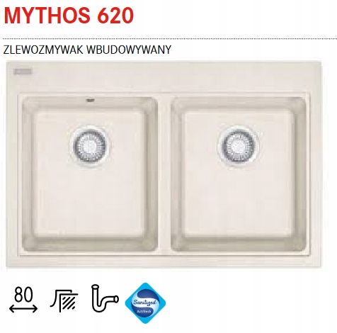 Granitový drez FRANKE MYTHOS 620