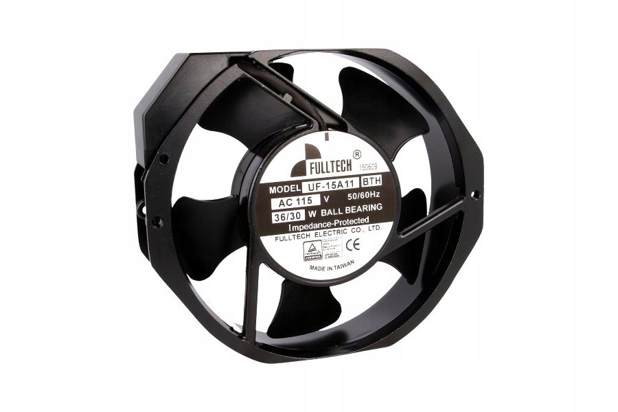Kupelňový ventilátor - FULLTECH AC FAN AXIAL 115V 172x150x38mm