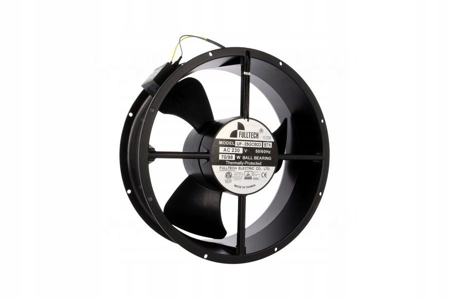 Kupelňový ventilátor - FULLTECH AC FAN AXIAL 230V 254X89MM 62DBA