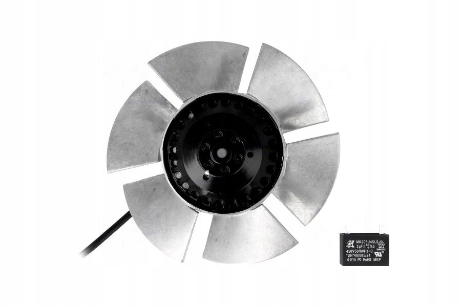 Kupelňový ventilátor - FULLTECH AC FAN AXIAL 230VAC 180X65,5MM