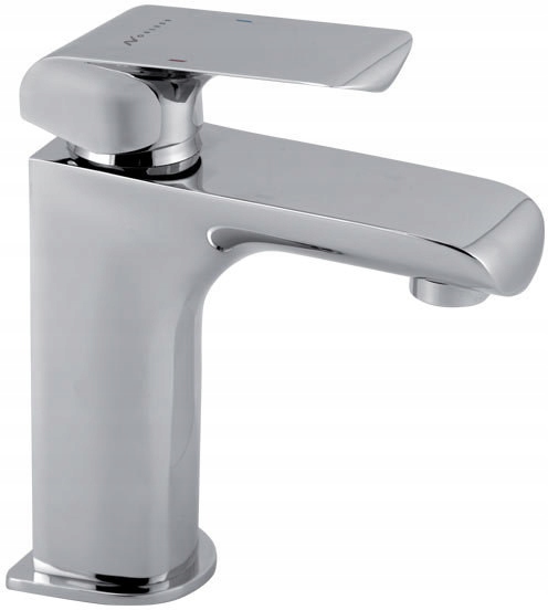 Umyvadlová batéria - Ferro Kvadro Square faucet umývadlový faucet Chr
