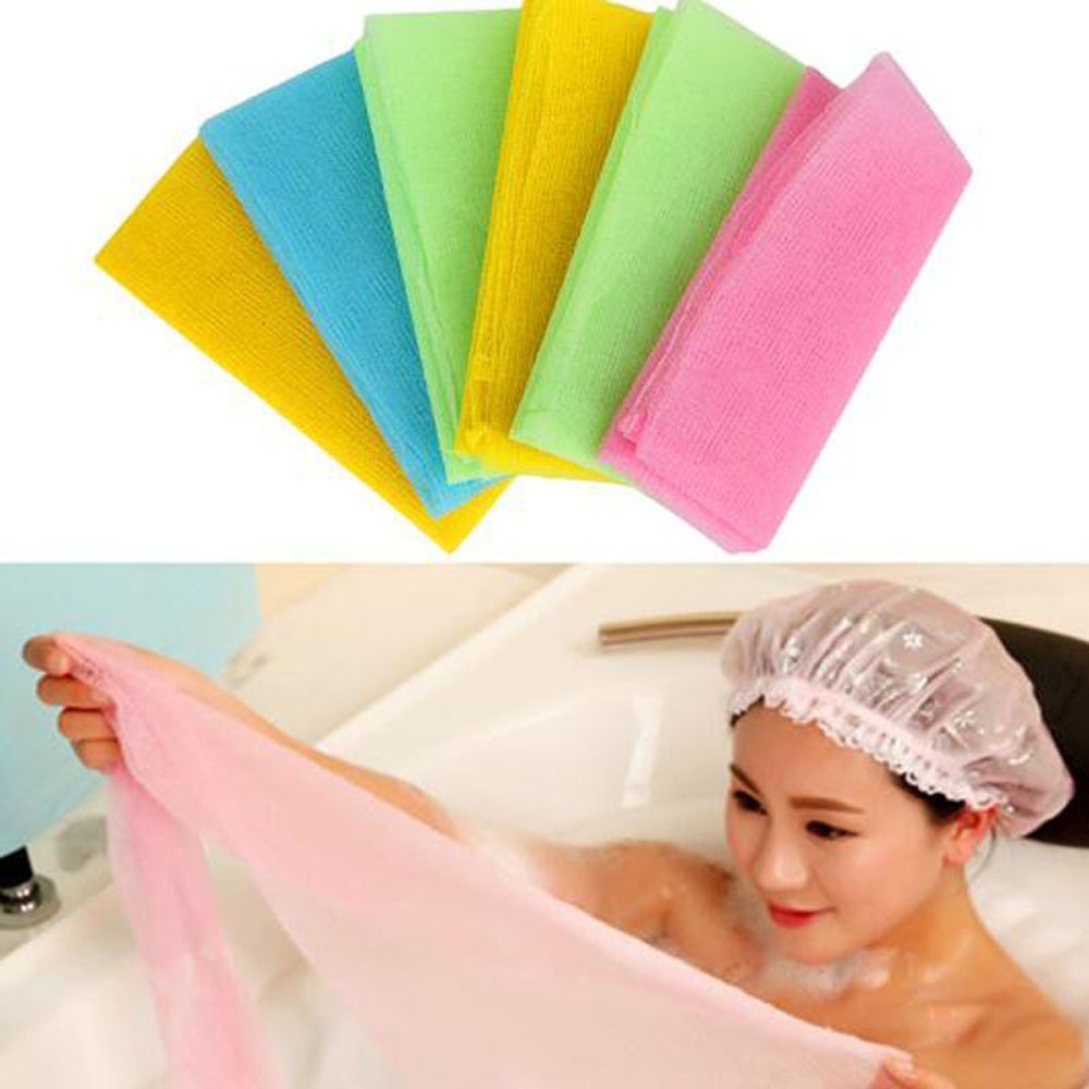 Kupelňový set doplnkov - Fialové mydlo Nylonové mydlo na umývanie tela Clean Evil