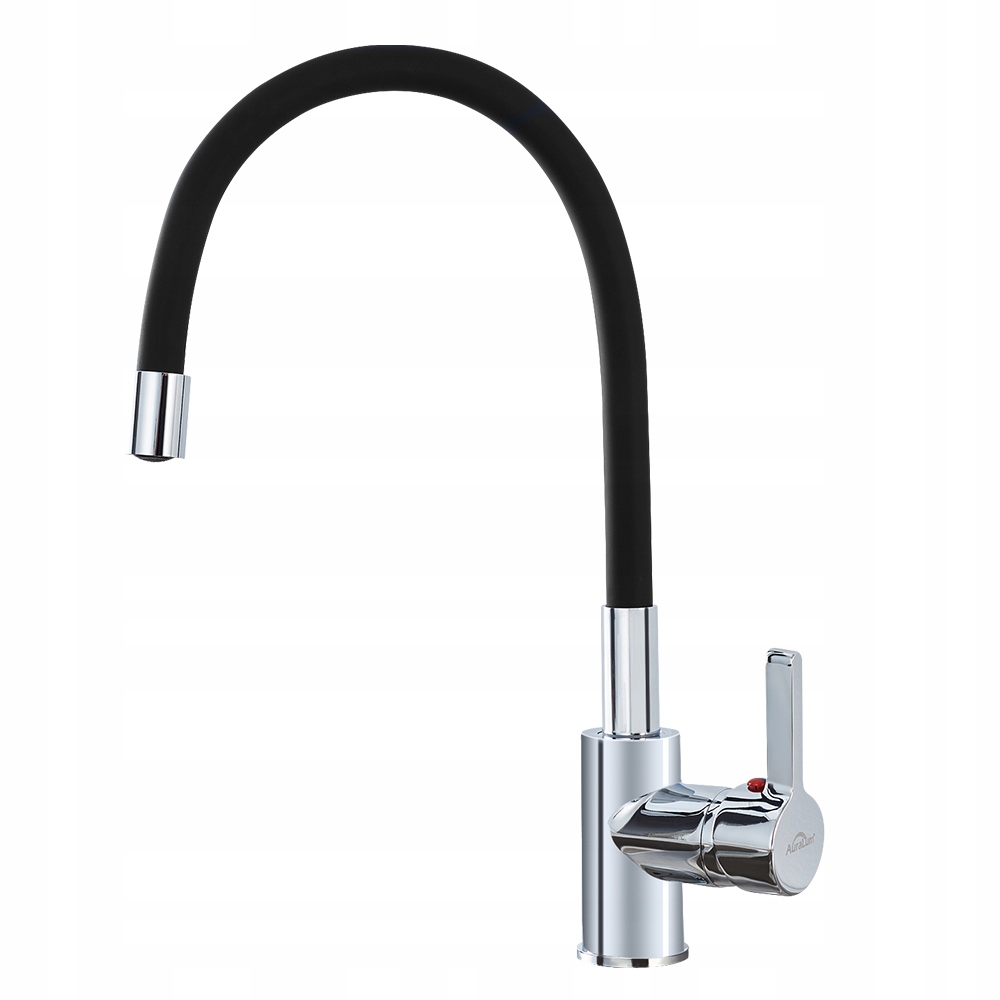 Kuchynská batéria -  Flex Kitchen faucetový umývadlový otočný faucet čierny