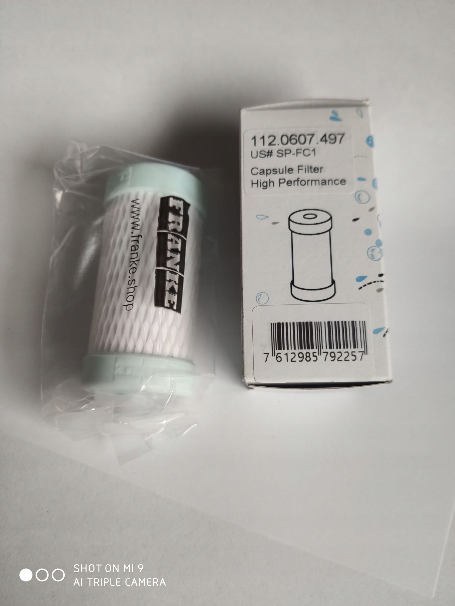 Kuchynská batéria - Filter na kapsule Franke Vital 112.0607.497
