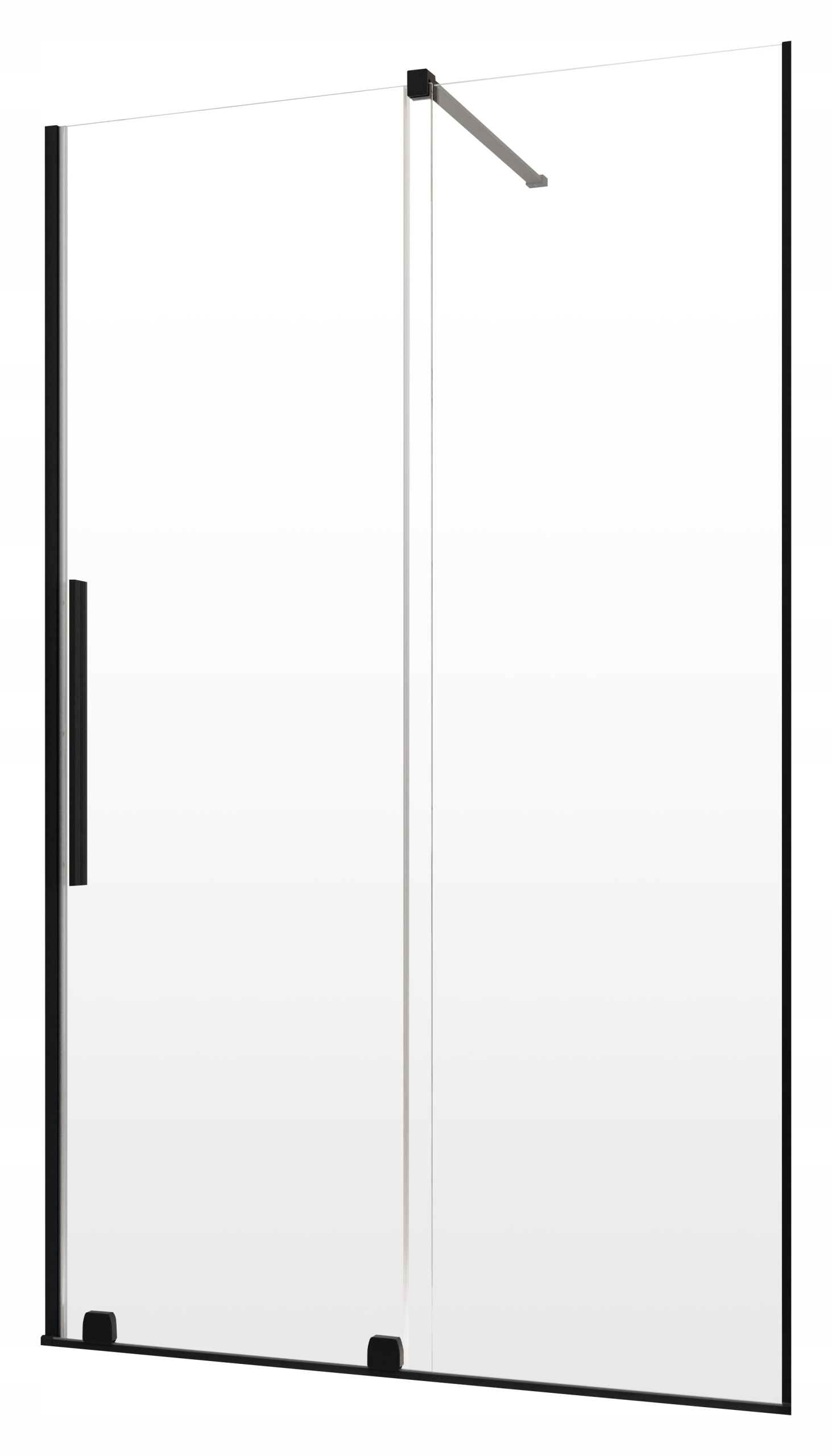 Sprchové dvere - Furo Black DWJ 140 Radaway zapustené dvere