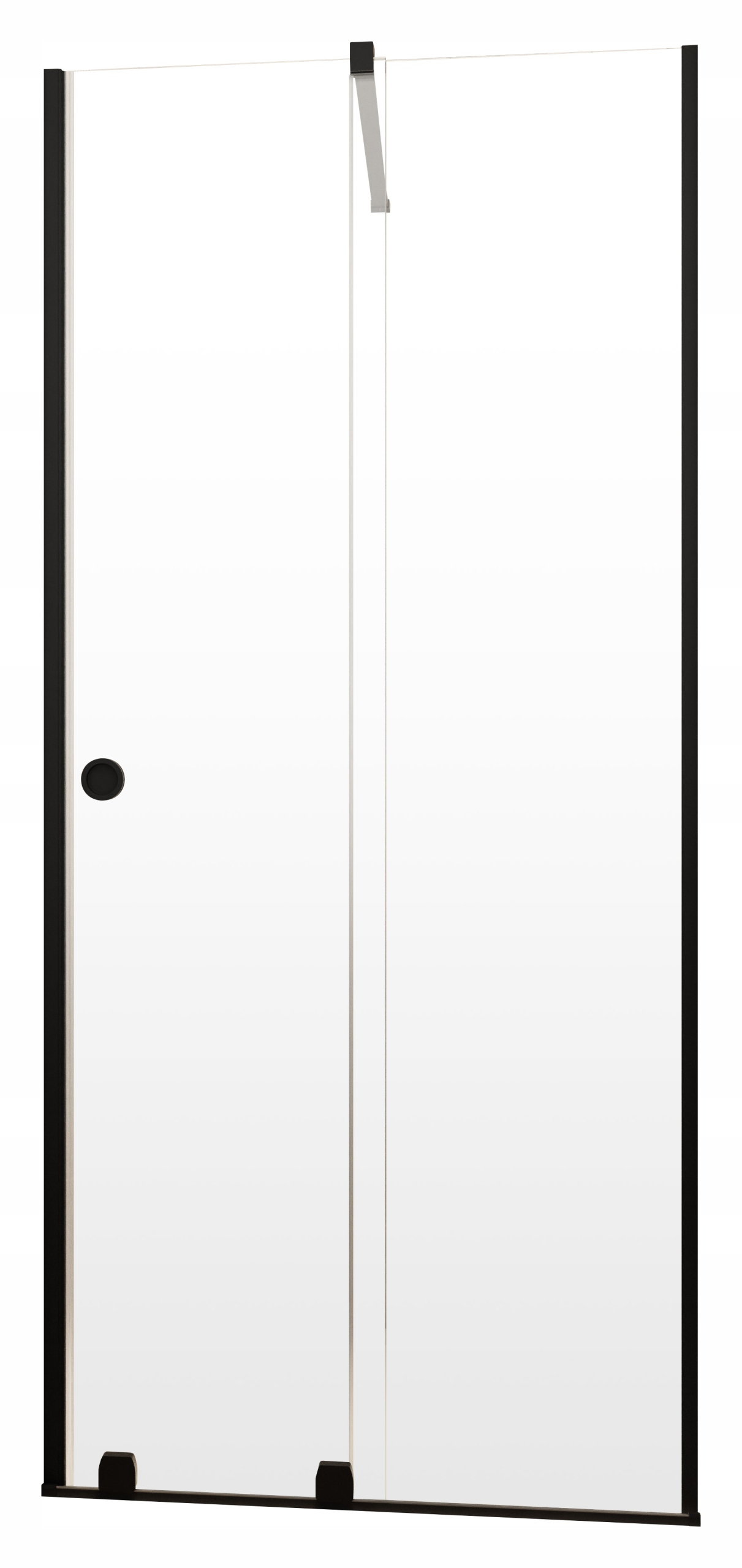 Sprchové dvere - Furo Black DWJ RH 90 zapustené dvere Radaway