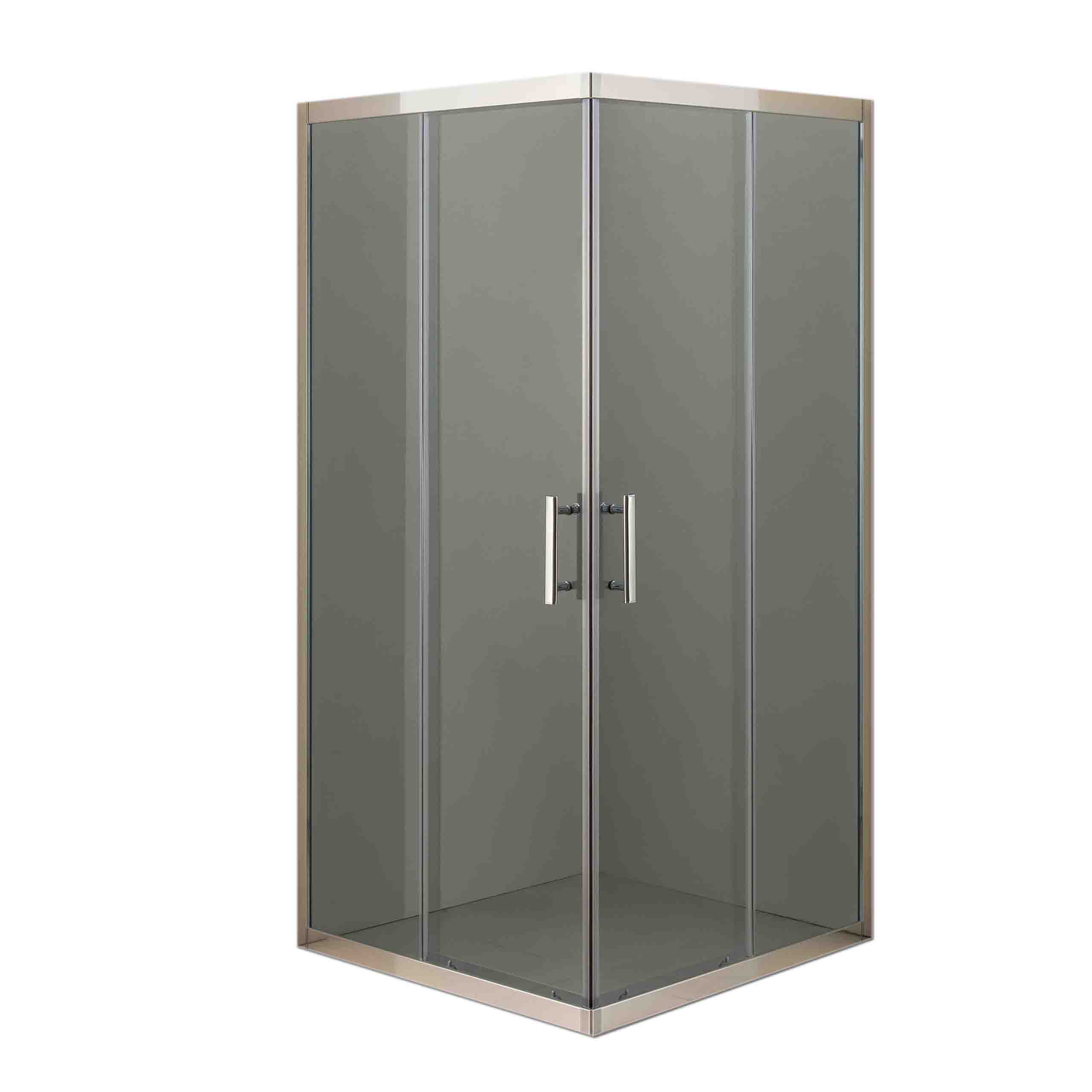 Sprchový kút - ~ GRAPHITE sprchový kút 80x80 bez sprchovej vaničky