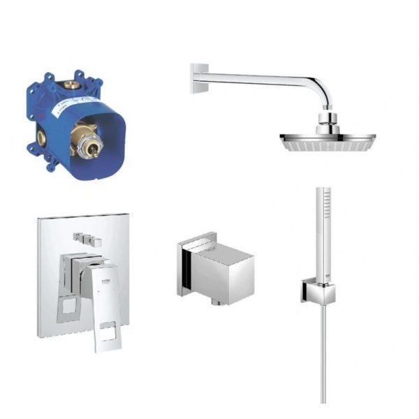 Sprchový panel - Sprchová sada GROHE EUROCUBE 6 prvkov